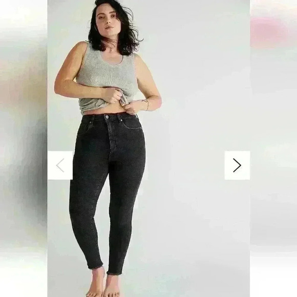 Free People Denim - Free People Raw High Rise Jegging